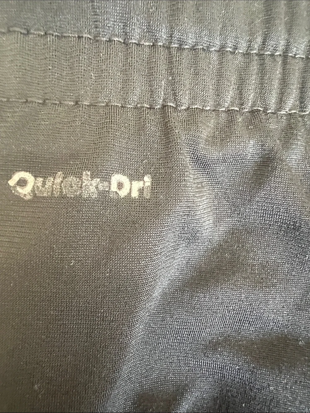 Xersion Black Joggers with Gray Side Stripes